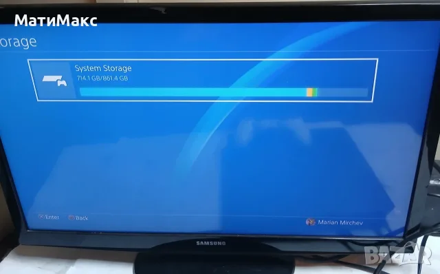 Playstation 4 1 TB + контролери + игри, снимка 4 - PlayStation конзоли - 56139917