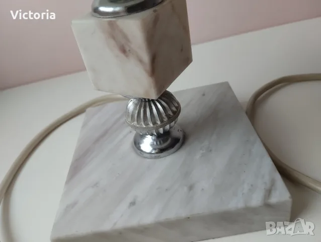 Нощна винтидж лампа , снимка 2 - Настолни лампи - 56451179