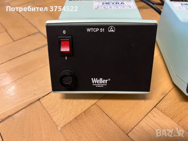 ПОЯЛНИК С КОНТРОЛ НА ТЕРМЕРАТУРАТА НА ВЪРХА WELLER WTCP51, снимка 5 - Индустриална техника - 47631993