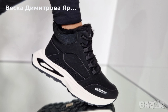 Дамски обувки с топла дебела вата , снимка 9 - Дамски боти - 52115256