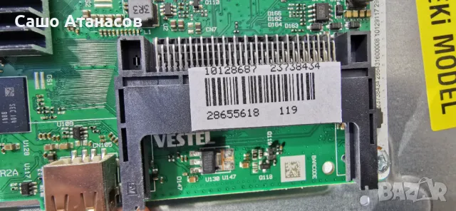 TOSHIBA 43LA3B63DA със счупена матрица ,17IPS62 ,17MB171 ,N2TP430FHDLV2D-F_F6 ,VES430UNDP-N1-N46, снимка 9 - Части и Платки - 48438450