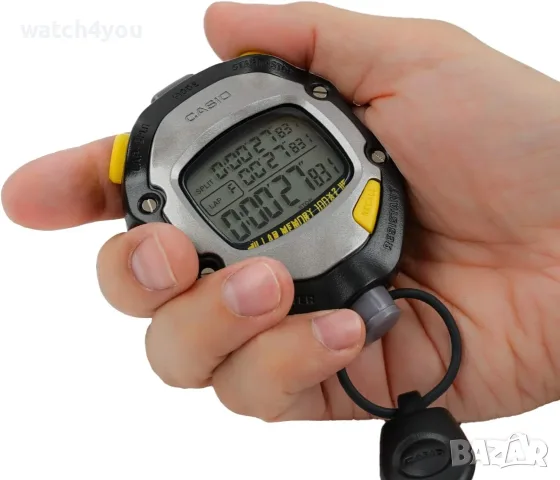 НОВ ХРОНОМЕТЪР CASIO И Q&Q. ПРОФЕСИОНАЛНИ СПОРТНИ ХРОНОМЕТРИ QQ HS45J КАСИО HS-70W-1DF HS-80TW-1EF, снимка 10 - Спортна екипировка - 20968282