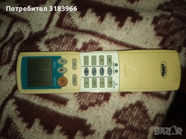 диставционно за климатик Осака инвертор, снимка 5 - Дистанционни - 47454240