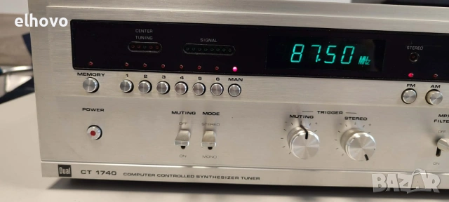 Стерео тунер Dual CT 1740, снимка 7 - Ресийвъри, усилватели, смесителни пултове - 53151143