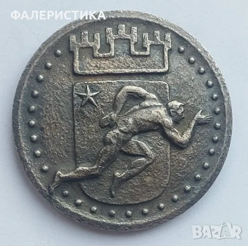 Настолен знак (плакет) Велико Търново – Окръжен съвет на БСФС., снимка 1