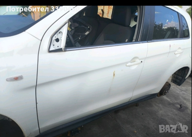 врата лява за ситроен С4 аиркрос, мицубиши asx, peugeot 4008 