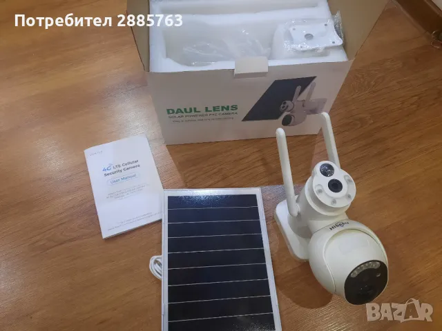 4G соларна двойна камера, снимка 6 - Комплекти за видеонаблюдение - 48383907
