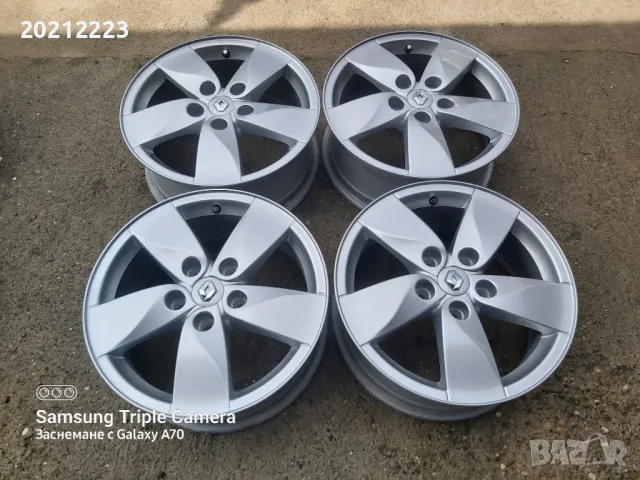 4 броя алуминиеви джанти за Renault Megane III 16