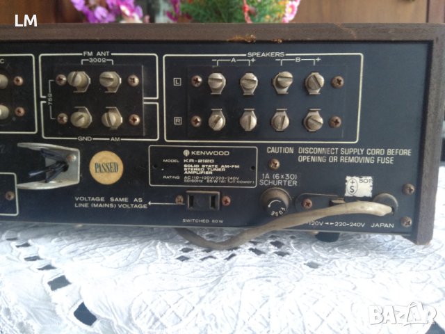 KENWOOD.KR-2120.receiver, снимка 3 - Ресийвъри, усилватели, смесителни пултове - 40527533