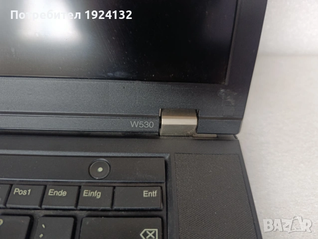 Lenovo W530 за части, снимка 3 - Лаптопи за работа - 53903409