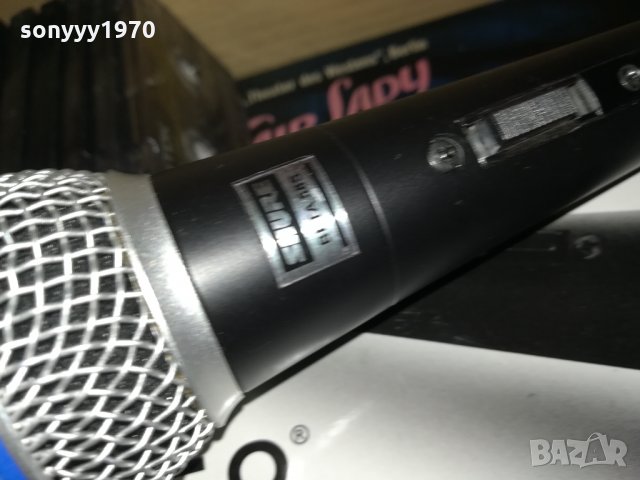 SHURE BETA 58S PROFI MICROPHONE-GERMANY 0701221915, снимка 5 - Микрофони - 35361535