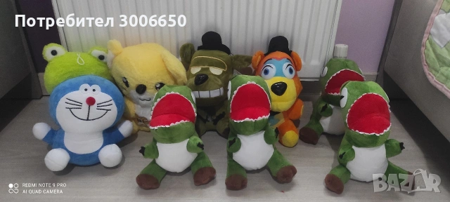 9 Плюшени играчки за продан