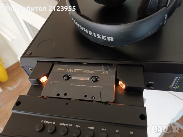 BRAUN Ретро касетен дек, снимка 12 - Декове - 50667368