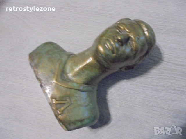 № 8422 Фигура / бюст на Георги Аспарухов , снимка 3 - Други ценни предмети - 52976192