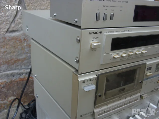 Hitachi -5 компонента, снимка 5 - Ресийвъри, усилватели, смесителни пултове - 55801110