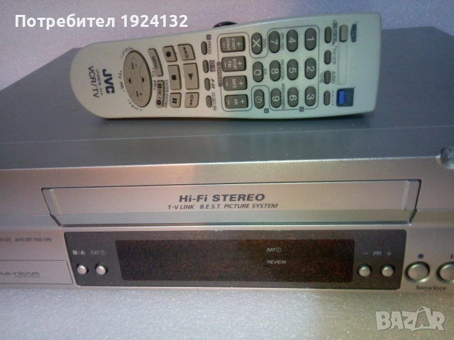 JVC записващо видео, снимка 2 - Ресийвъри, усилватели, смесителни пултове - 52817052