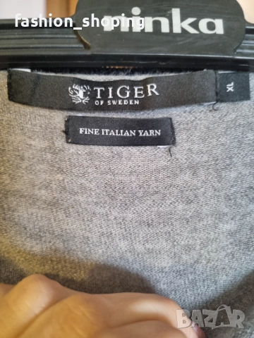 Мъжка жилетка от фина вълна Tiger of Sweden, снимка 7 - Други - 52053033