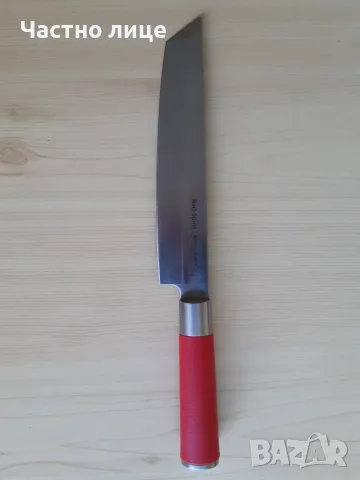 Готварски нож F. Dick Red Spirit Tanto, острие 21 см, снимка 3 - Ножове - 55842117