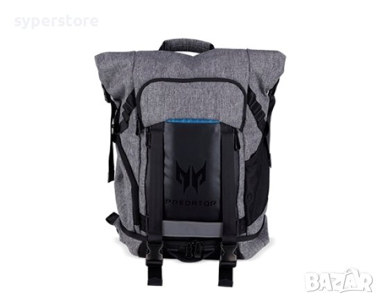 Раница за лаптоп 15.6" Acer Predator Gaming Rolltop Сива Notebook Bagpack, снимка 1 - Лаптоп аксесоари - 37084285