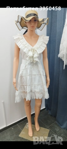 Италиански рокли комплекти панталони блузки панталонки гащеризон топ , снимка 7 - Рокли - 53949392