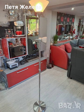 Лампион с лампа за четене-EGLO, снимка 2 - Лампиони - 54099148