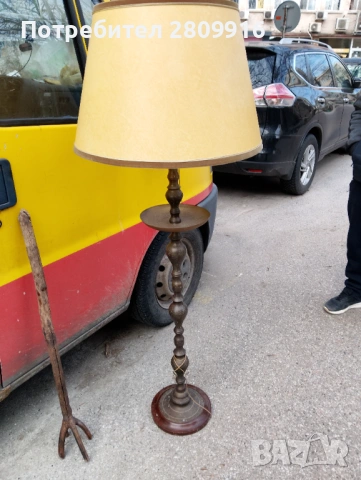 Стар лампион арт деко, снимка 9 - Антикварни и старинни предмети - 54036749