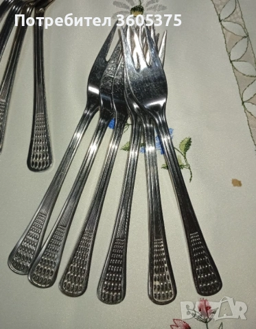 Прибори за хранене на завод Петко Денев, снимка 5 - Прибори за хранене, готвене и сервиране - 53304478