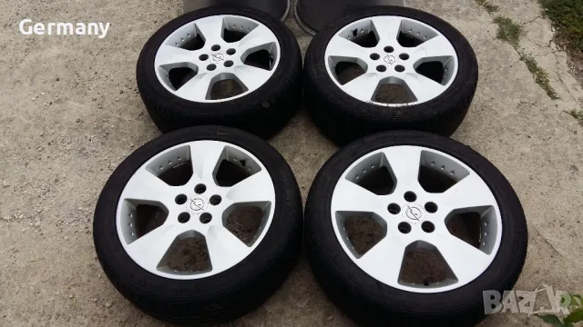 джанти за опел gm opel 5x110 17 цола astra zafira, снимка 2 - Гуми и джанти - 48648274