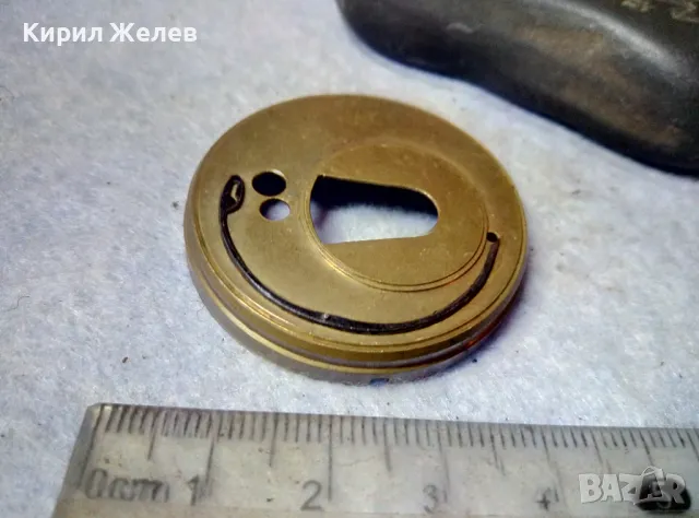 ЧАСТ / ЦИЛИНДЪР от МЕХАНИЗЪМ от СТАР КОЛЕКЦИОНЕРСКИ РЯДЪК ВИКТОРИАНСКИ ДЖОБЕН ЧАСОВНИК 49633, снимка 5 - Антикварни и старинни предмети - 48563556