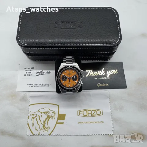 Forzo Drive King mechanical chronograph, снимка 7 - Други - 56216062