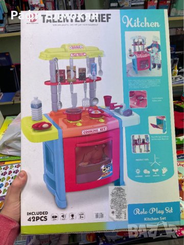 Детска кухня - за майстори готвачи, снимка 1 - Електрически играчки - 31257885
