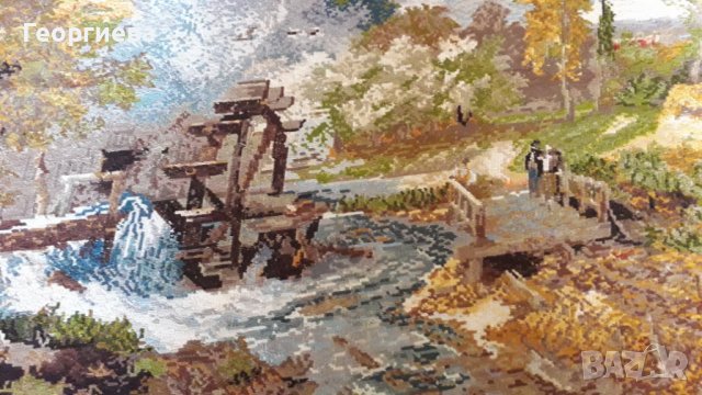 Гоблен ”Вестфалската воденица”, снимка 4 - Гоблени - 38588434
