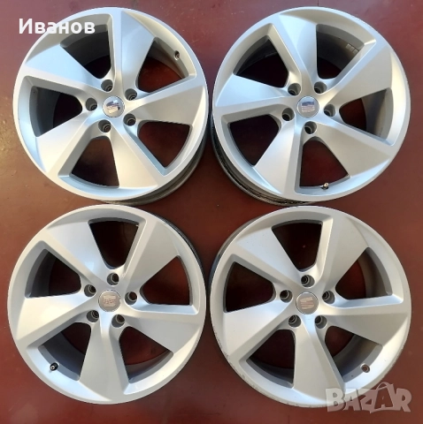 оригинални джанти 18" 5х112 Skoda, Seat, VW, снимка 2 - Гуми и джанти - 52403899