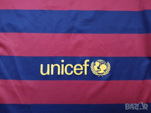 Barcelona / Nike / детска футболна тениска Барселона за ръст 147см. , снимка 3 - Детски тениски и потници - 42853202