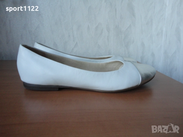 N38,5 Fortini/естествена кожа/дамски балерини, снимка 2 - Дамски ежедневни обувки - 51748747