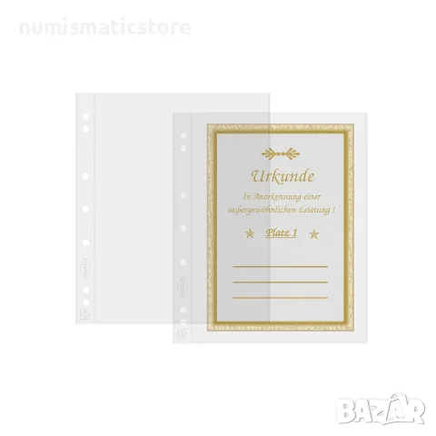 Leuchtturm Numis – 1C листи за една банкнота 10 броя