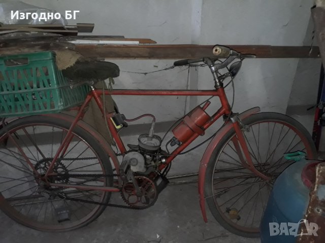Колело с руско моторче , снимка 1 - Велосипеди - 33751559