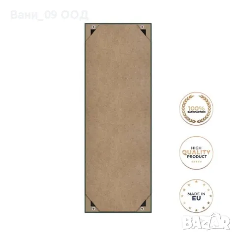 Стенно огледало в маслинено зелен цвят , снимка 4 - Огледала - 48406883