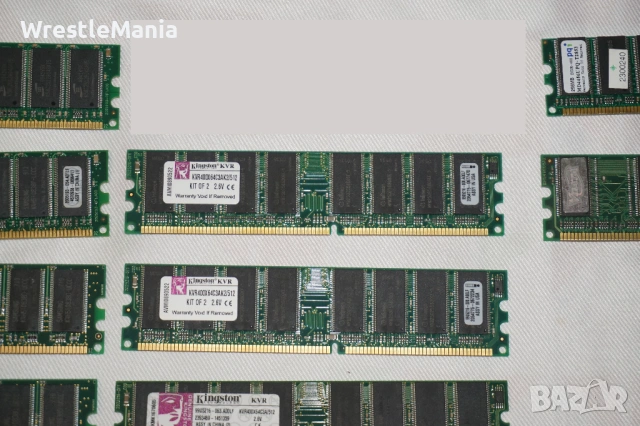 13 DDR RAM ПАМЕТ Kingston/ADATA/PQI/Nanya/Infineon Тествана и Работеща за Настолен Компютър, снимка 4 - RAM памет - 51956230