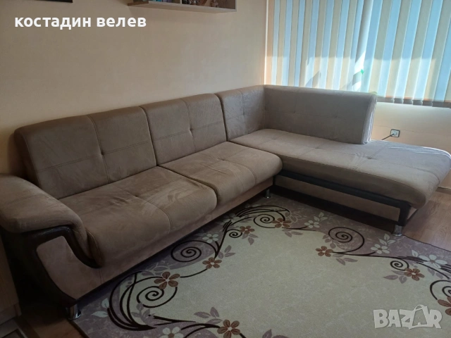 Продава се диван в отлично състояние , снимка 4 - Дивани и мека мебел - 54171506