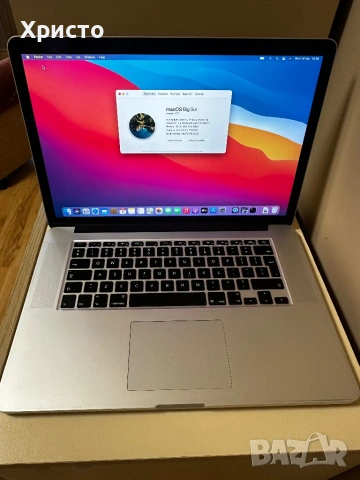 Macbook pro 15,6 i7 16RAM 512GB, снимка 10 - Лаптопи за работа - 53913483