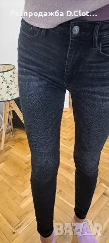 дънки Stradivarius висока талия , снимка 3 - Дънки - 47751655