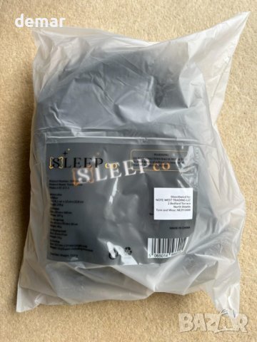 SleepCo - Възглавница за врат при пътуване + тапи за уши, маска за спане и одеяло, снимка 8 - Възглавници - 44391562