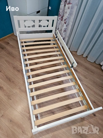 Детско легло Икеа IKEA Kritter с матрак, снимка 2 - Мебели за детската стая - 53053147