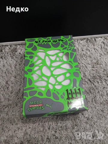 🐢 Puma MB.04 x TMNT – Leonardo & Michelangelo (Limited Edition) – НОВИ!, снимка 10 - Маратонки - 54231848