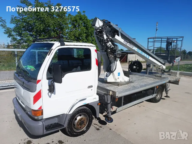 Автовишка- Пловдив Нисан Кабстар 18 м, снимка 1