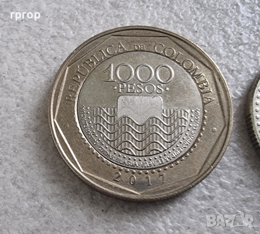  Колумбия. 50, 100, 200, 500 и 1000 песо . UNC.Чисто нови. 5 бр., снимка 2 - Нумизматика и бонистика - 44571341