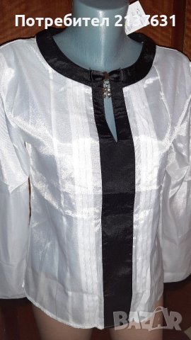 НОВА  с Етикет ДАМСКА БЛУЗА  - Размер М , снимка 1 - Блузи с дълъг ръкав и пуловери - 37894203