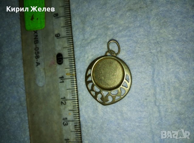 СТИЛЕН АЖУРЕН СРЕБЪРЕН РЕТРО АРТ МЕДАЛЬОН СРЕБРО 925 ПРОБА 40016, снимка 5 - Колиета, медальони, синджири - 42405061