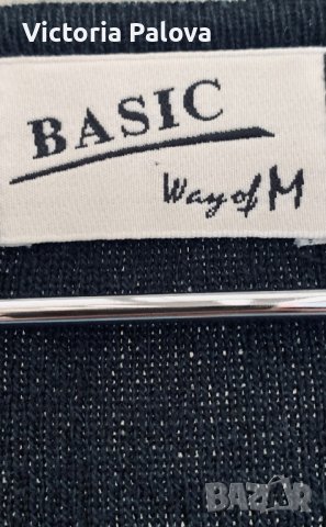 Комфортна блуза цвят графит, снимка 12 - Блузи с дълъг ръкав и пуловери - 40017155